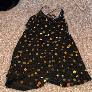 Cowl neck Party dress